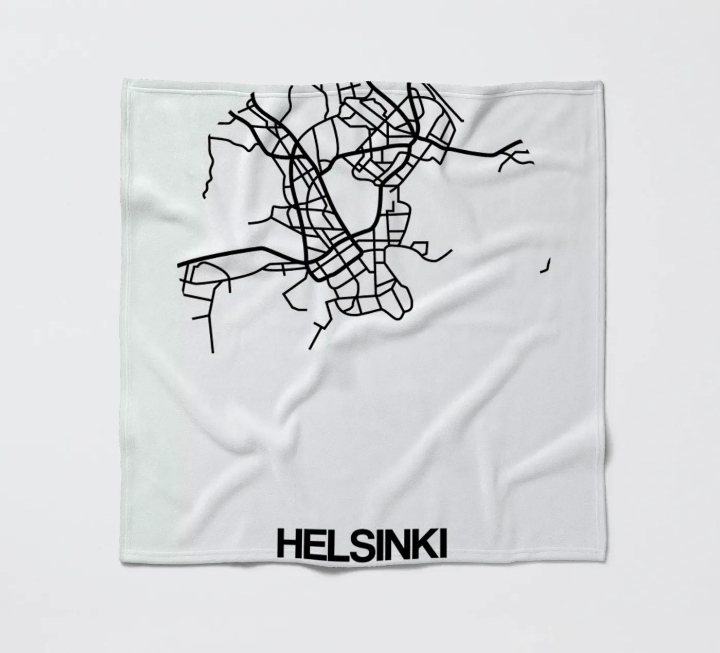 Helsinki Fleecedecke von Naxart