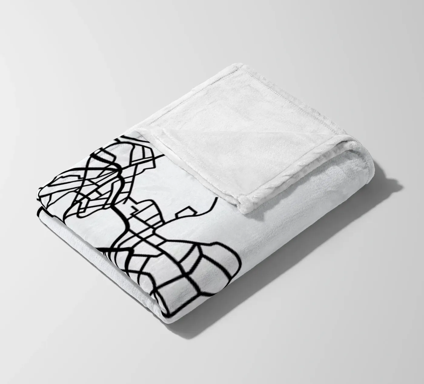 Helsinki Fleecedecke von Naxart