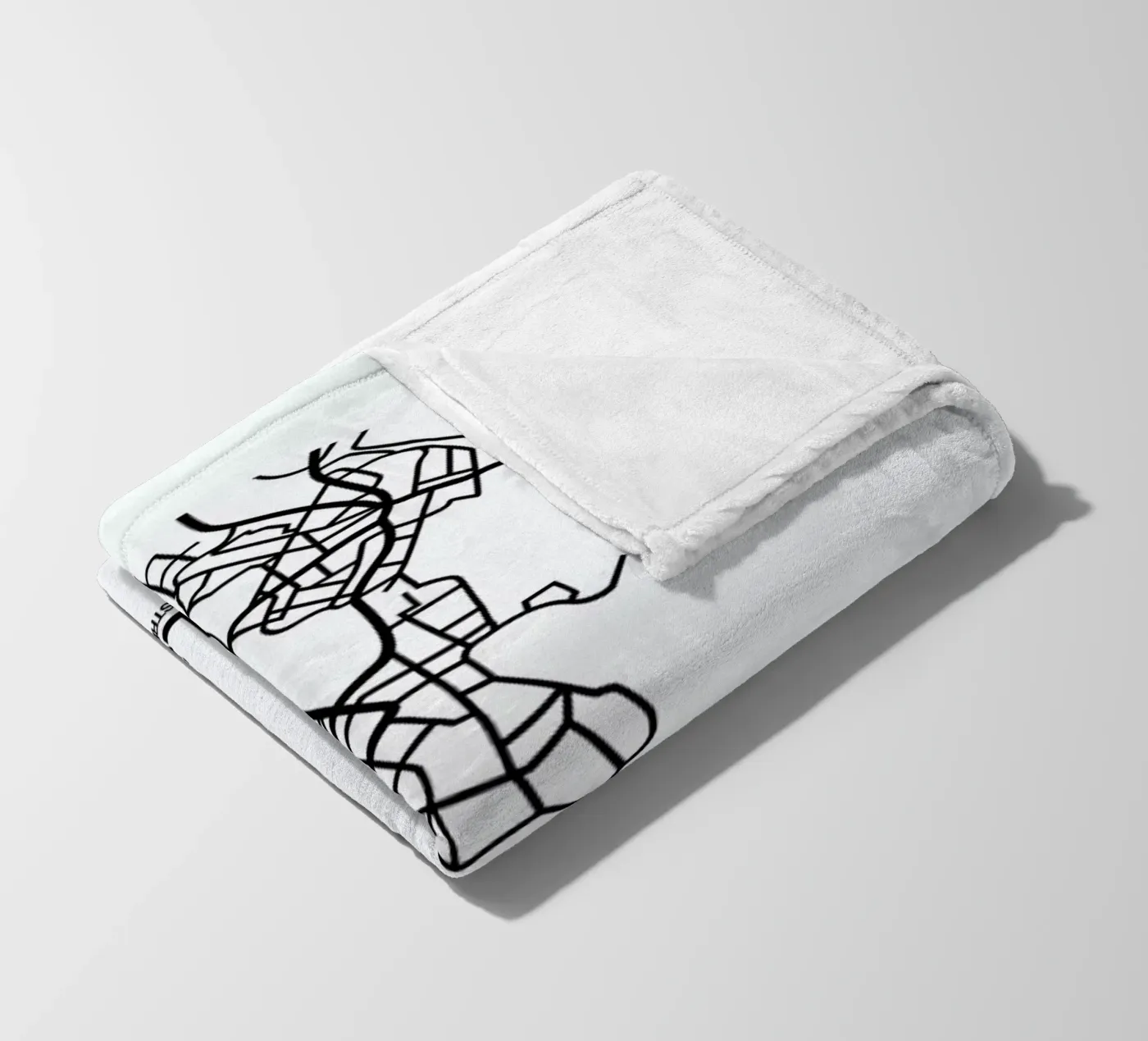 Helsinki Fleecedecke von Naxart