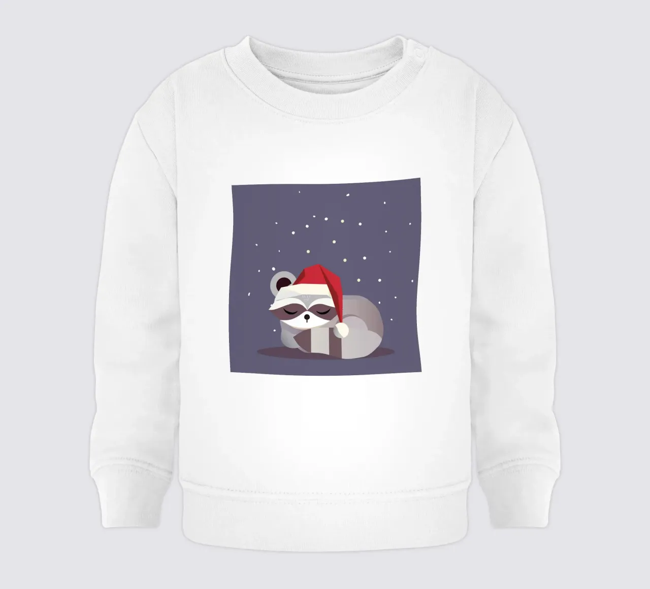 Babbo Natale addormentato - design natalizio felpa neonato da namosh