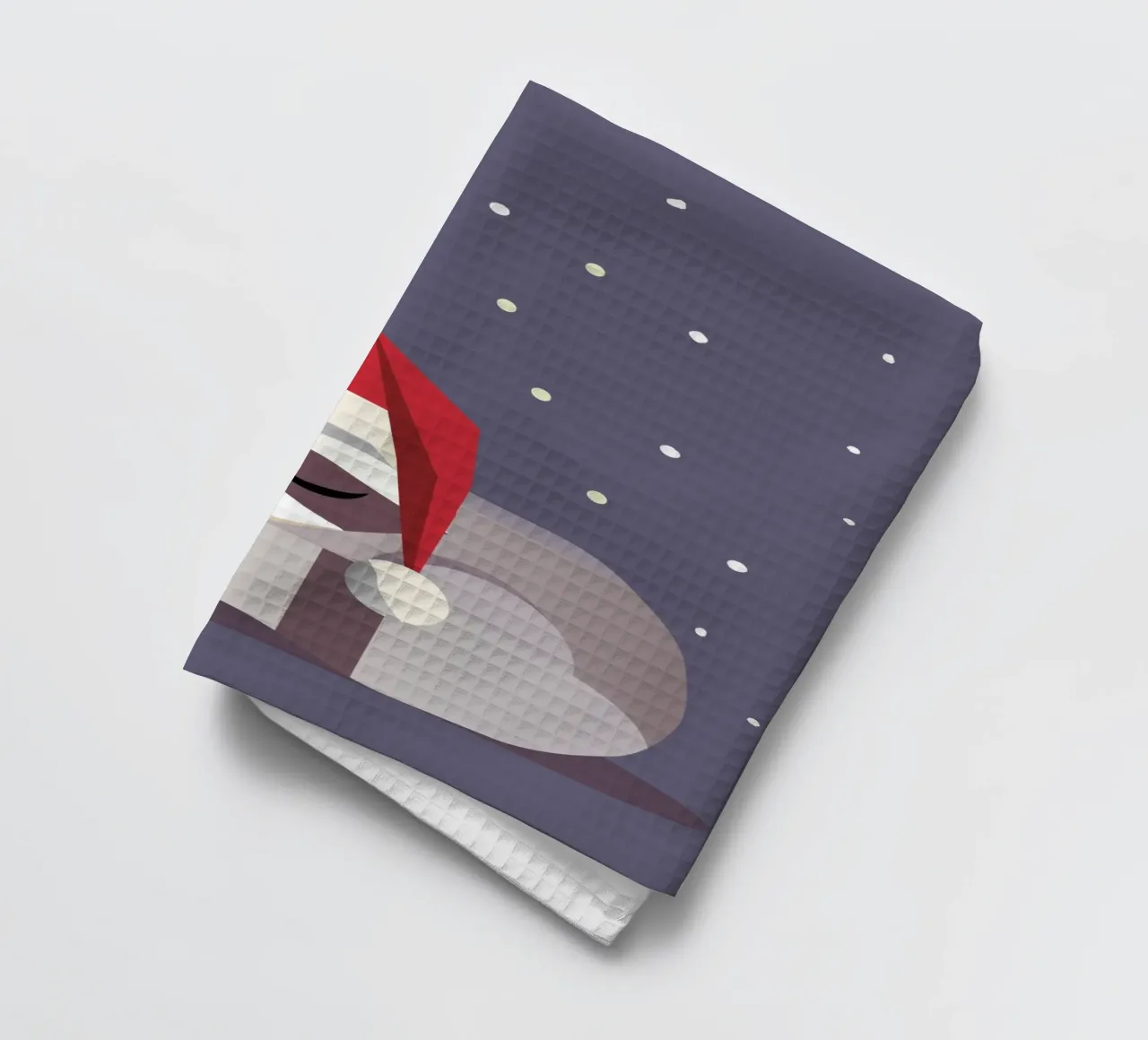 Père Noël dormant-Conception de Noël torchon de namosh