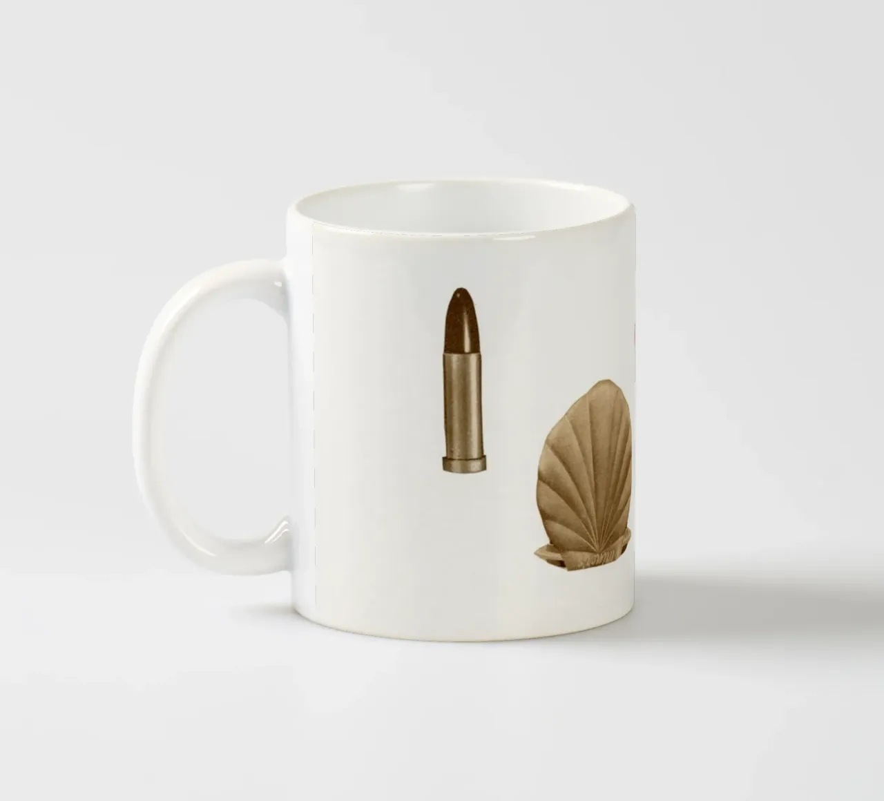 Il paradiso della bellezza tazza in ceramica da Cassia Beck Collage