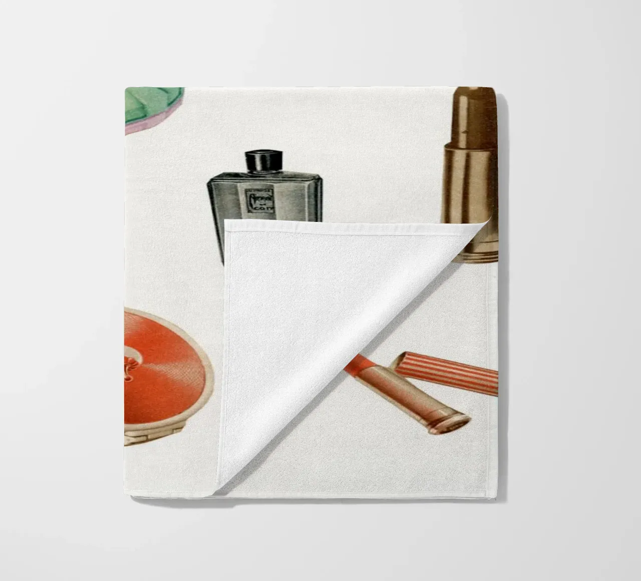 Beauty Heaven beach towel by Cassia Beck Collage
