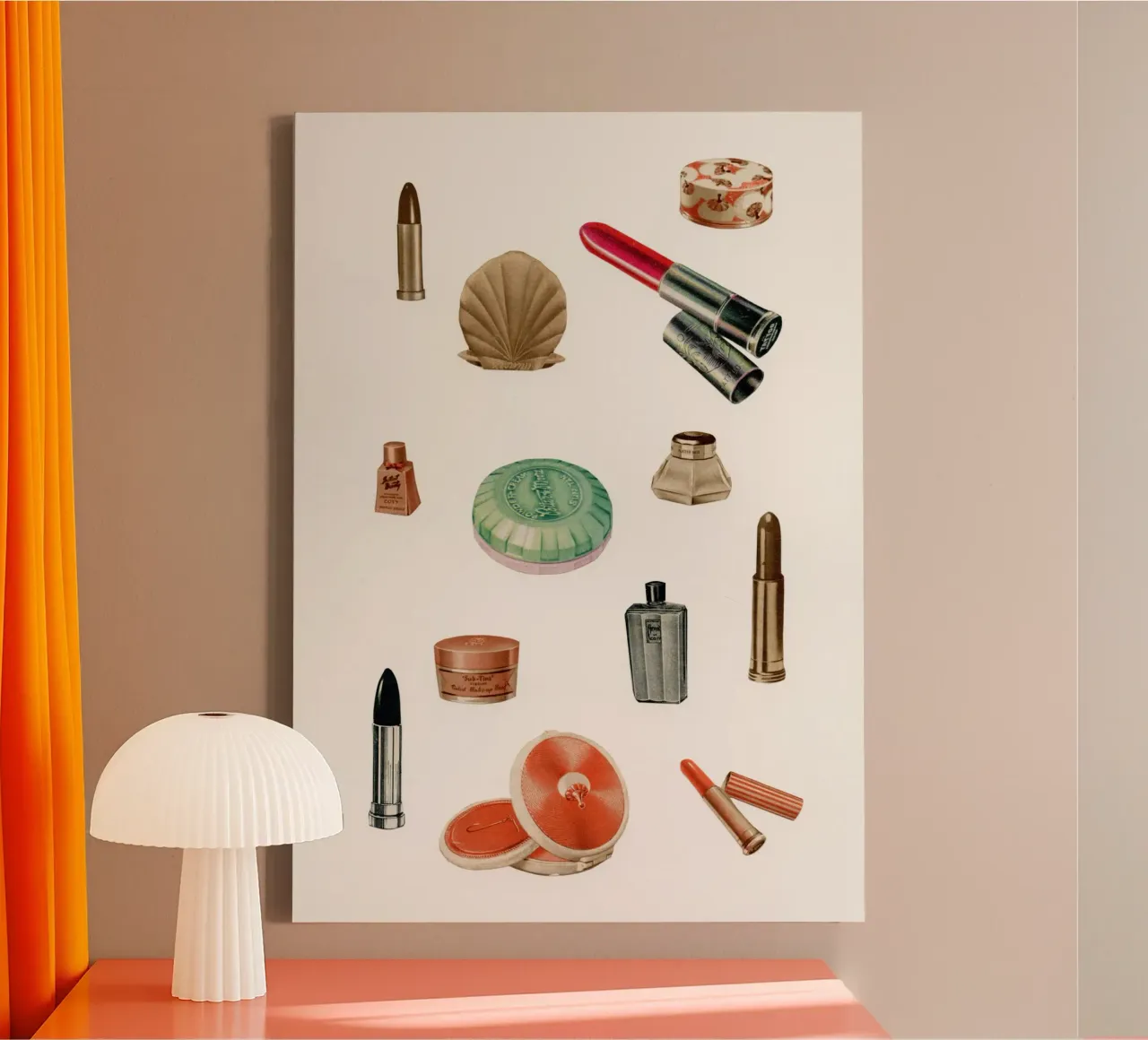 Beauty Heaven canvas by Cassia Beck Collage