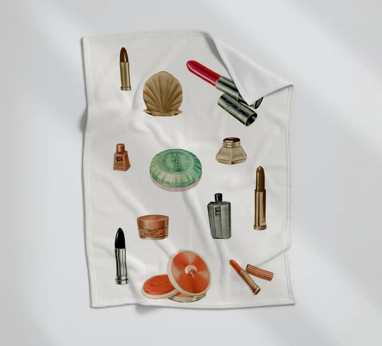 Beauty Heaven fleece blanket by Cassia Beck Collage