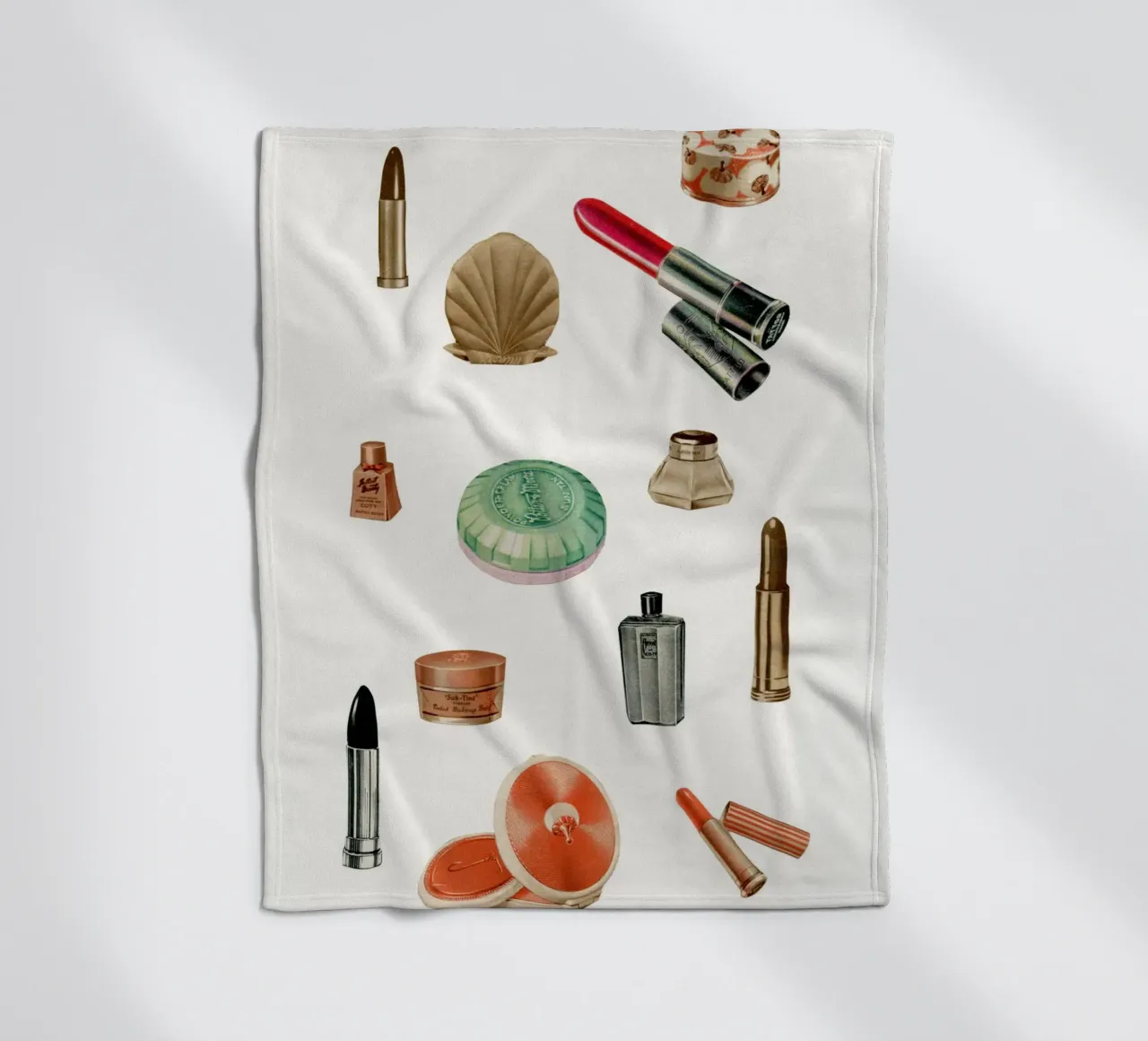 Beauty Heaven fleece blanket by Cassia Beck Collage