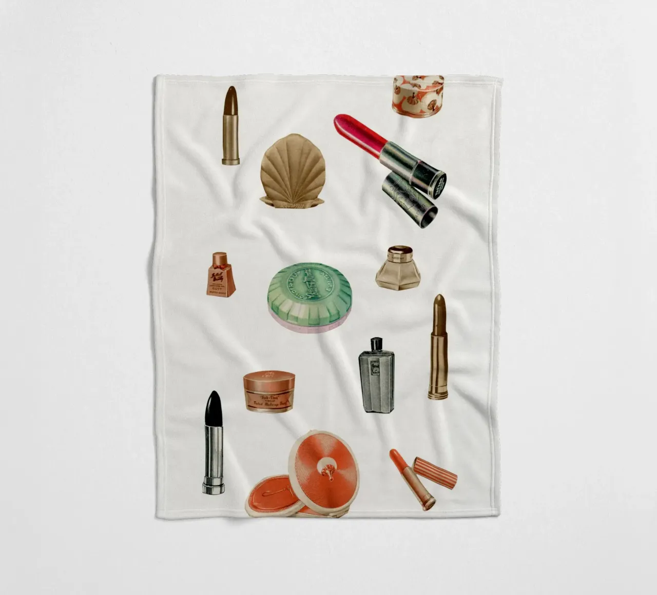 Beauty Heaven fleece blanket by Cassia Beck Collage