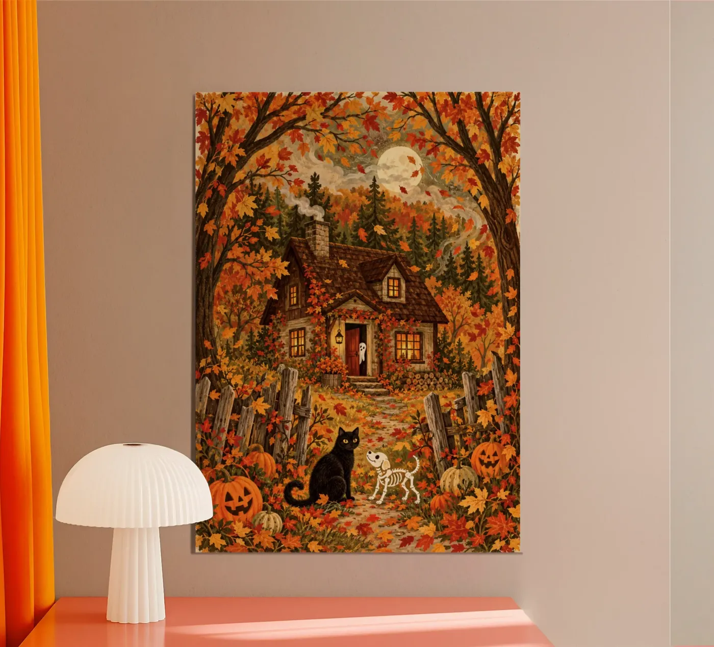 Halloween poster da Artsy Poster