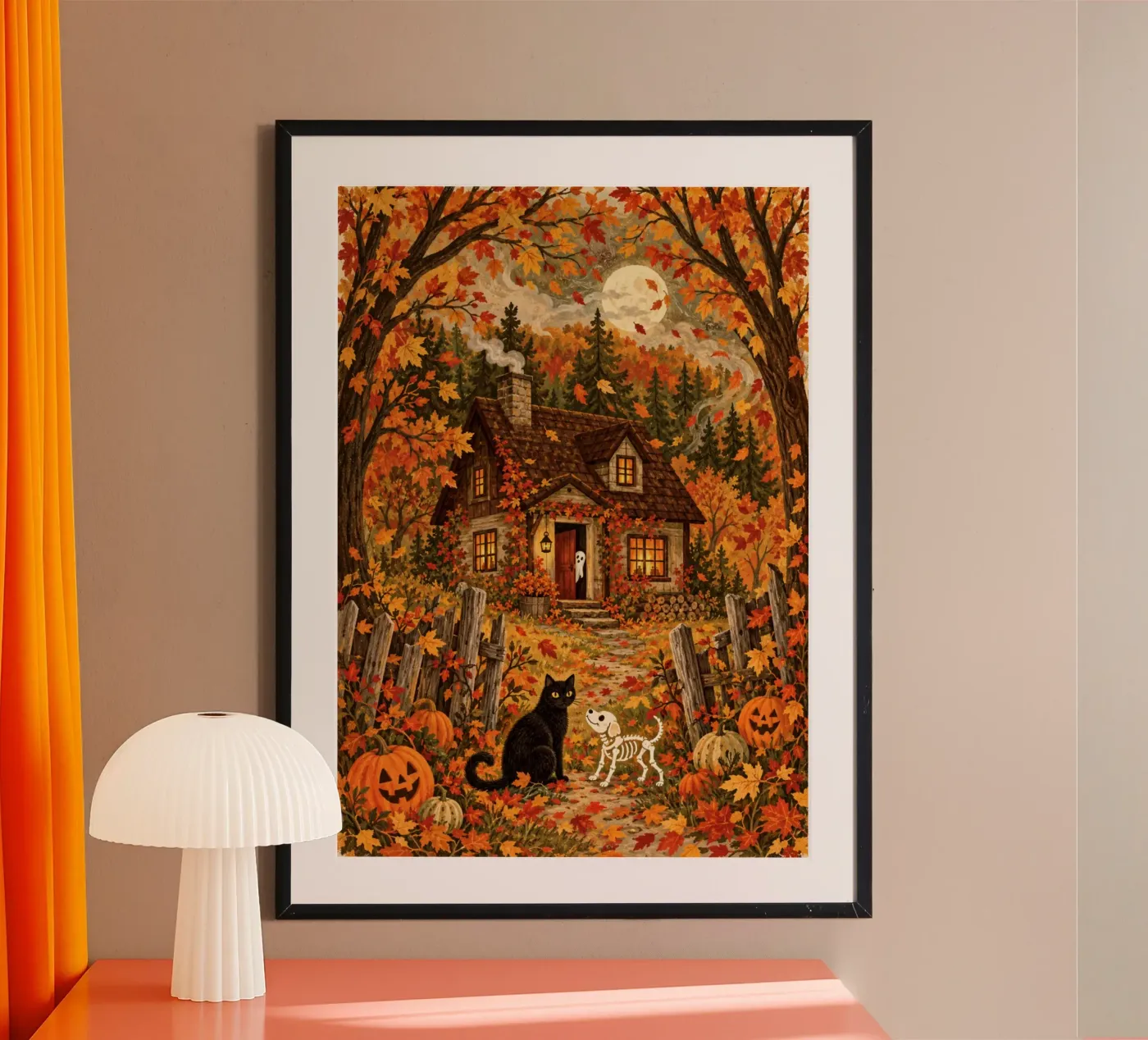 Halloween poster da Artsy Poster