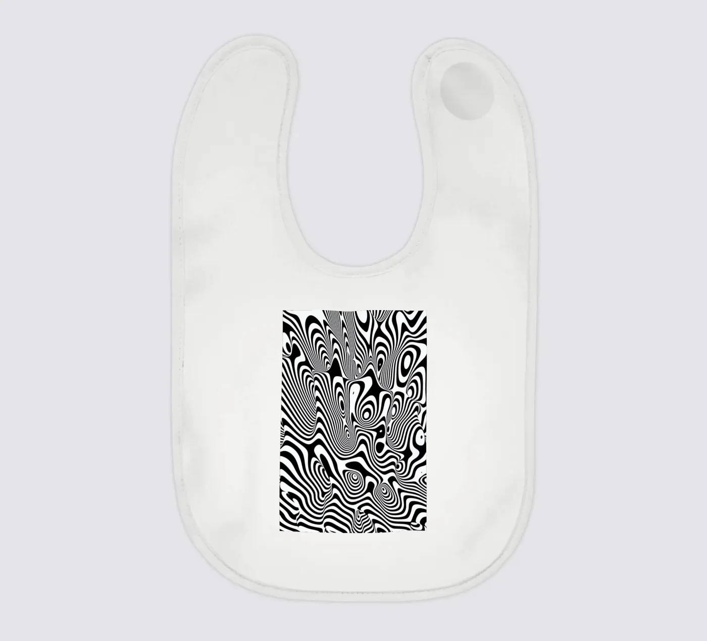 Trippy Background Babylätzchen von Danny Ivan