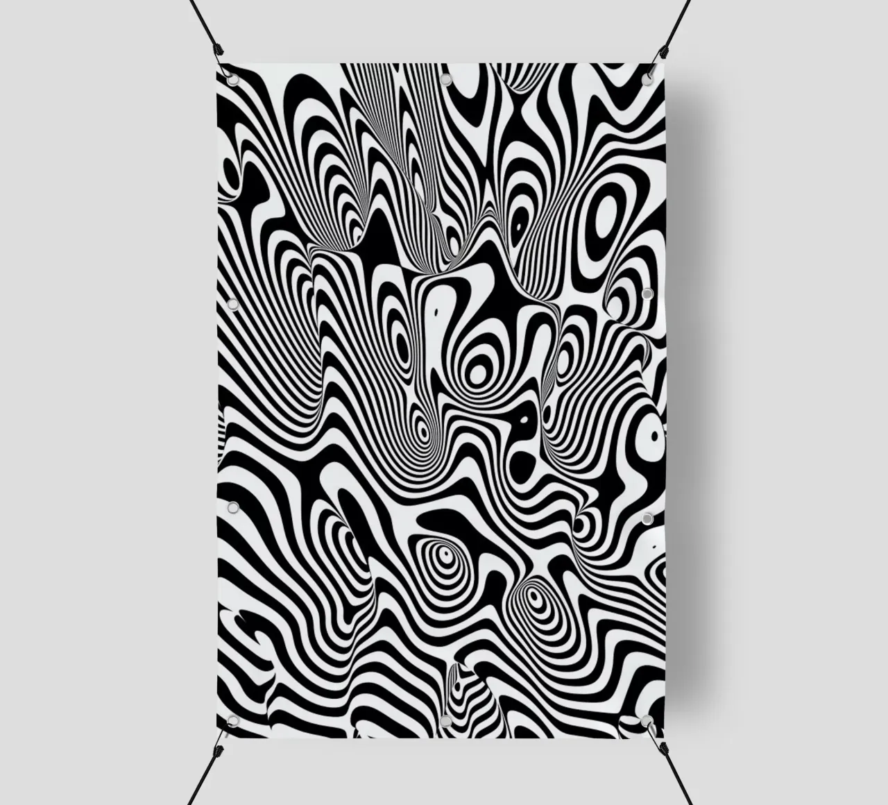 Trippy Background telo in pvc da Danny Ivan
