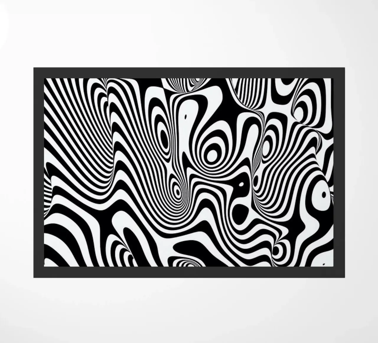 Trippy Background deurmat van Danny Ivan