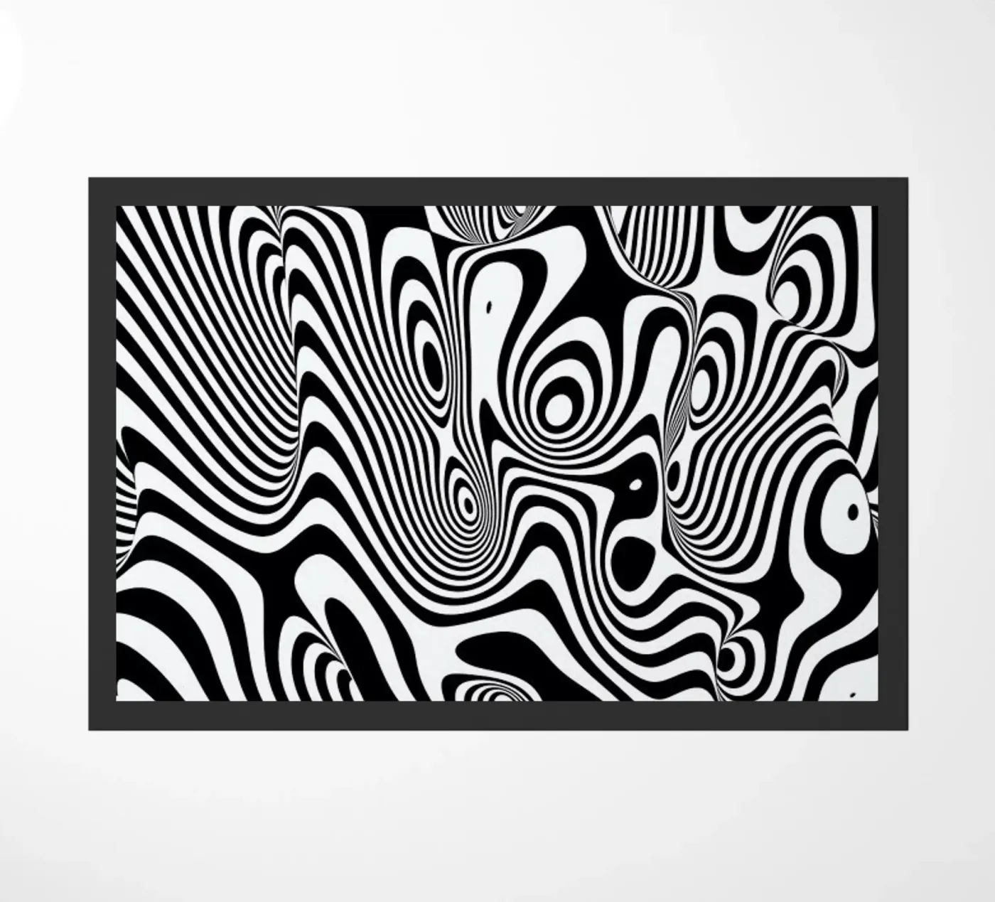 Trippy Background deurmat van Danny Ivan