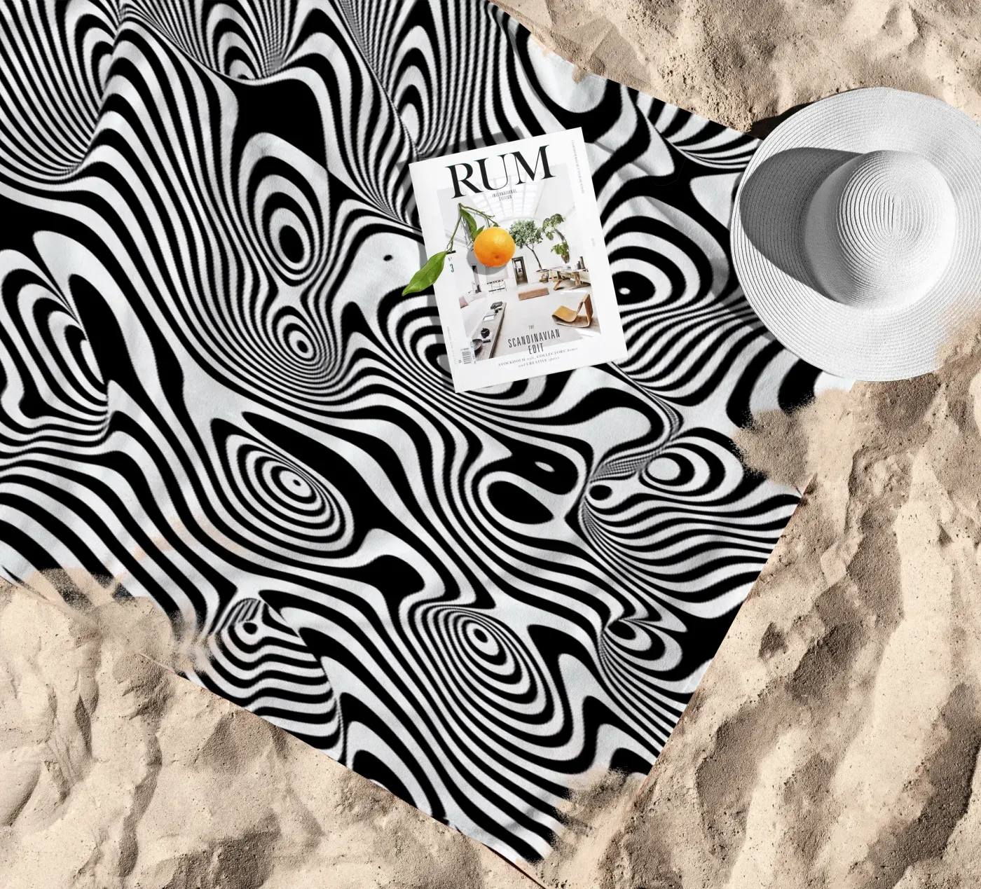 Trippy Background telo mare da Danny Ivan