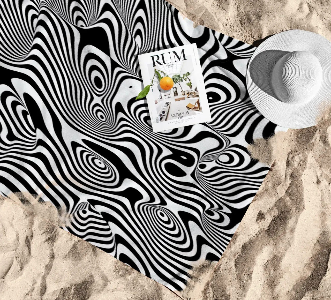 Trippy Background telo mare da Danny Ivan