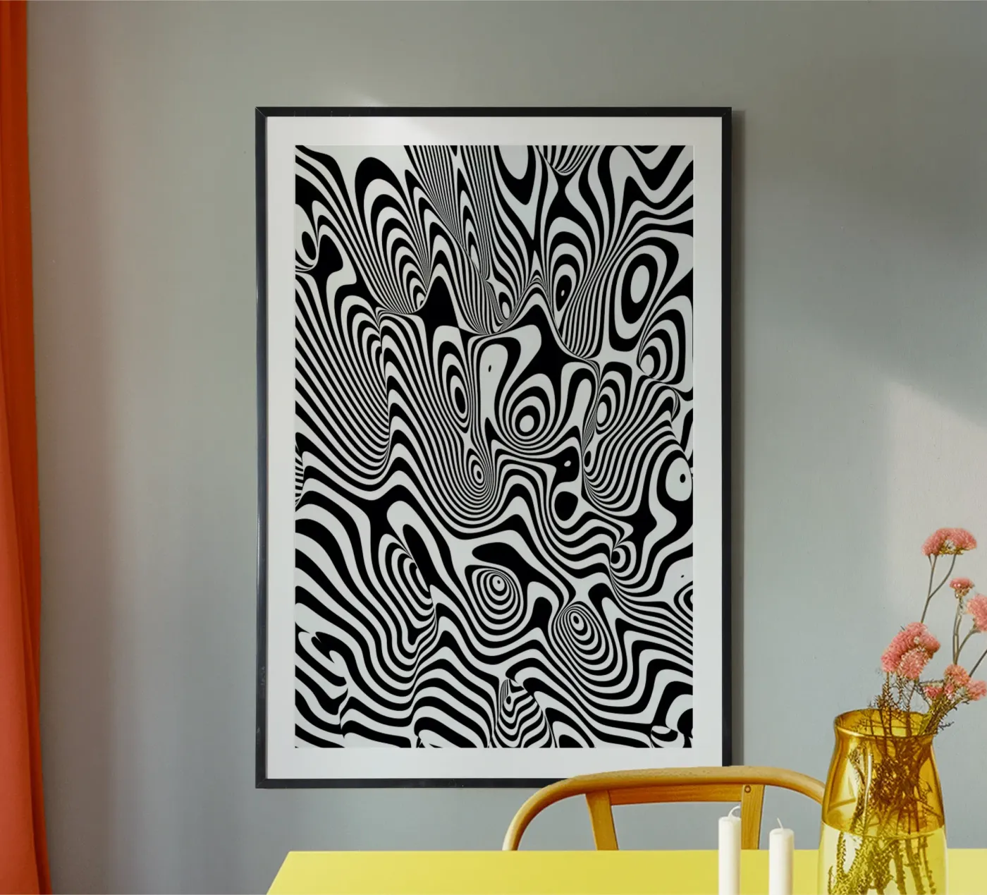 Trippy Background poster by Danny Ivan