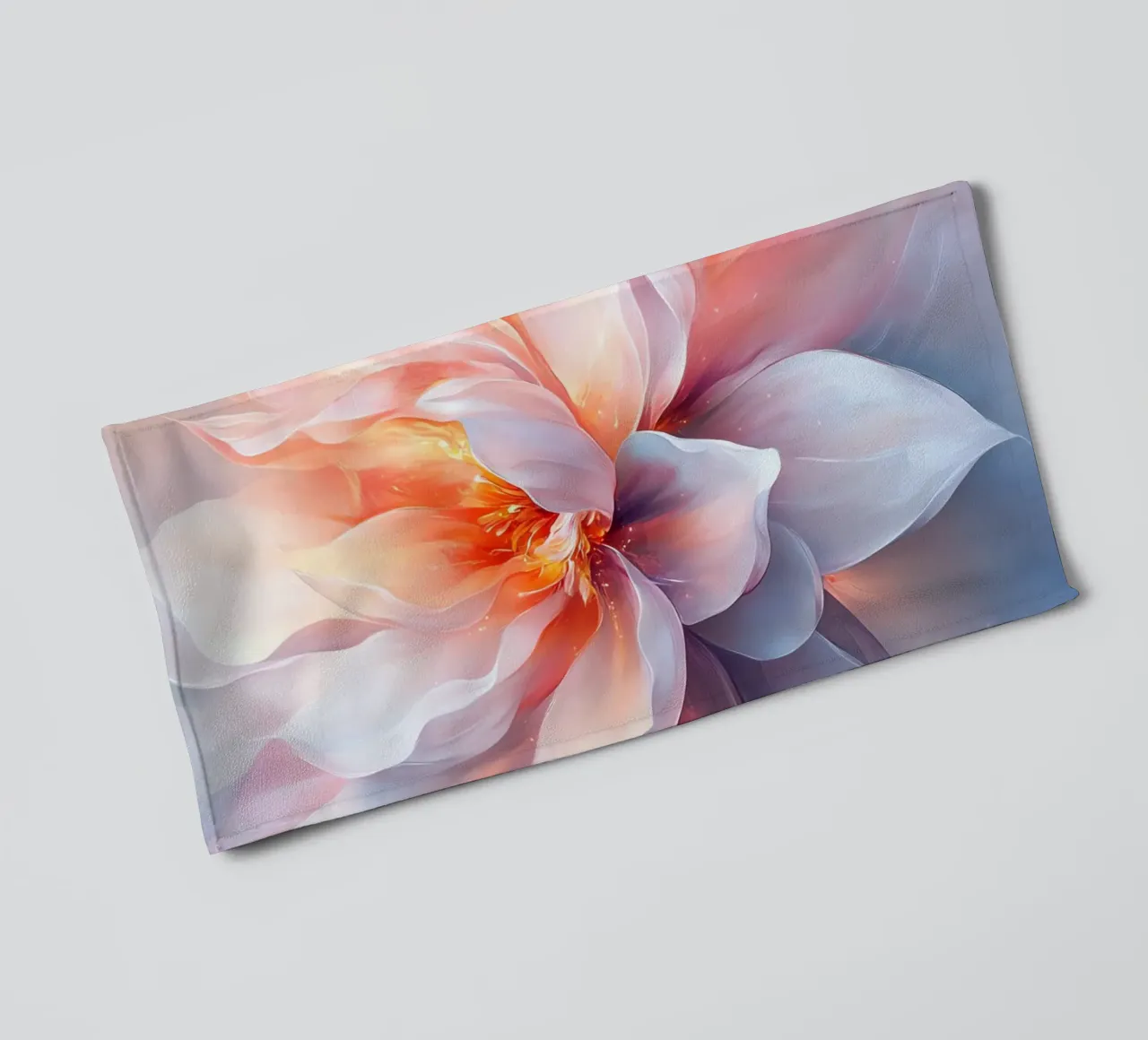 Harmonie Florale : L'anima dei fiori asciugamano da bagno da Théïa's Fantasia World