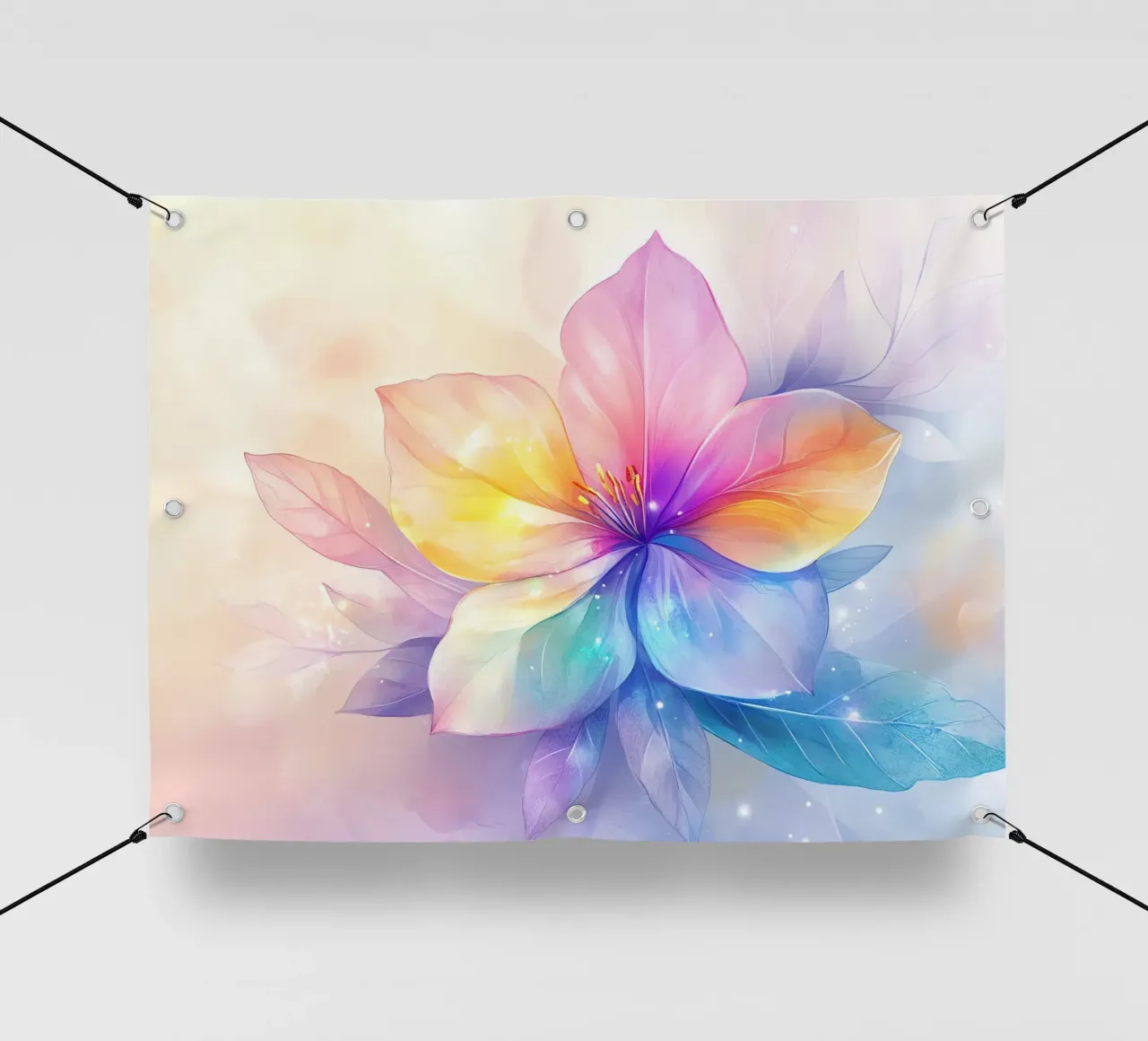 Harmonie Florale : L'anima dei fiori telo in pvc da Théïa's Fantasia World