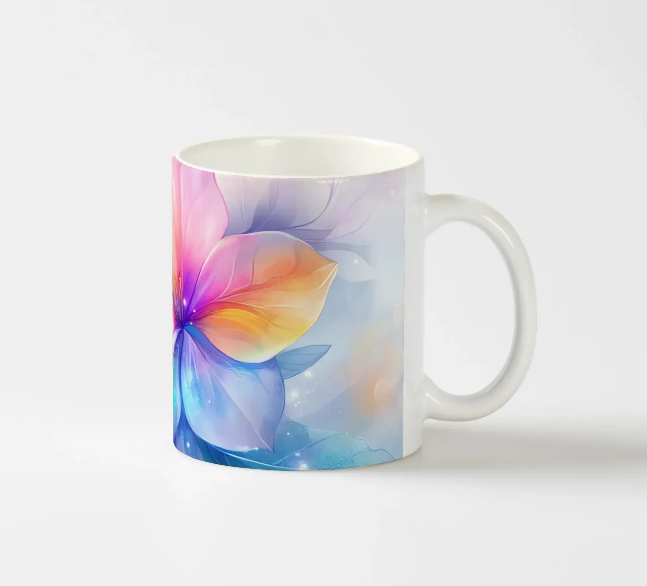 Harmonie Florale : L'anima dei fiori tazza in ceramica da Théïa's Fantasia World