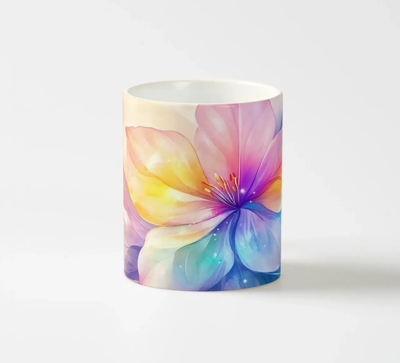Harmonie Florale : L'anima dei fiori tazza in ceramica da Théïa's Fantasia World