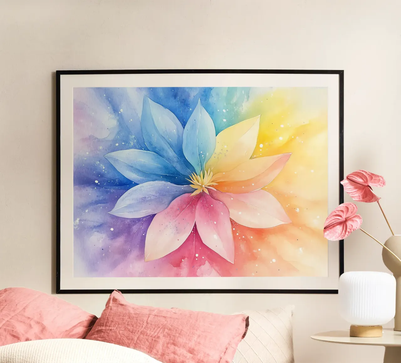 Harmonie Florale : L'anima dei fiori poster da Théïa's Fantasia World