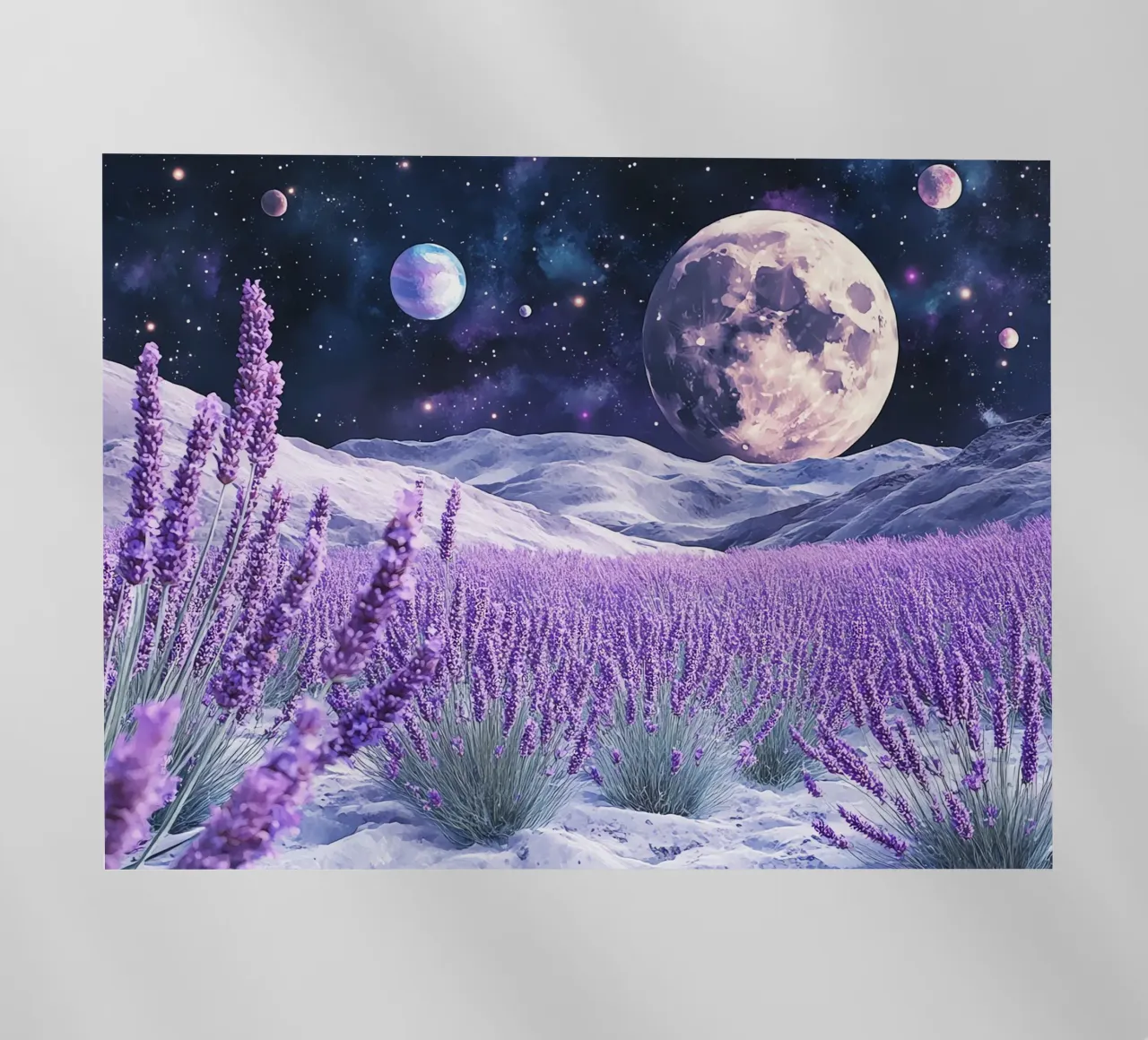 Harmonie Florale au clair de lune: L'anima dei fiori pellicola backlit da Théïa's Fantasia World