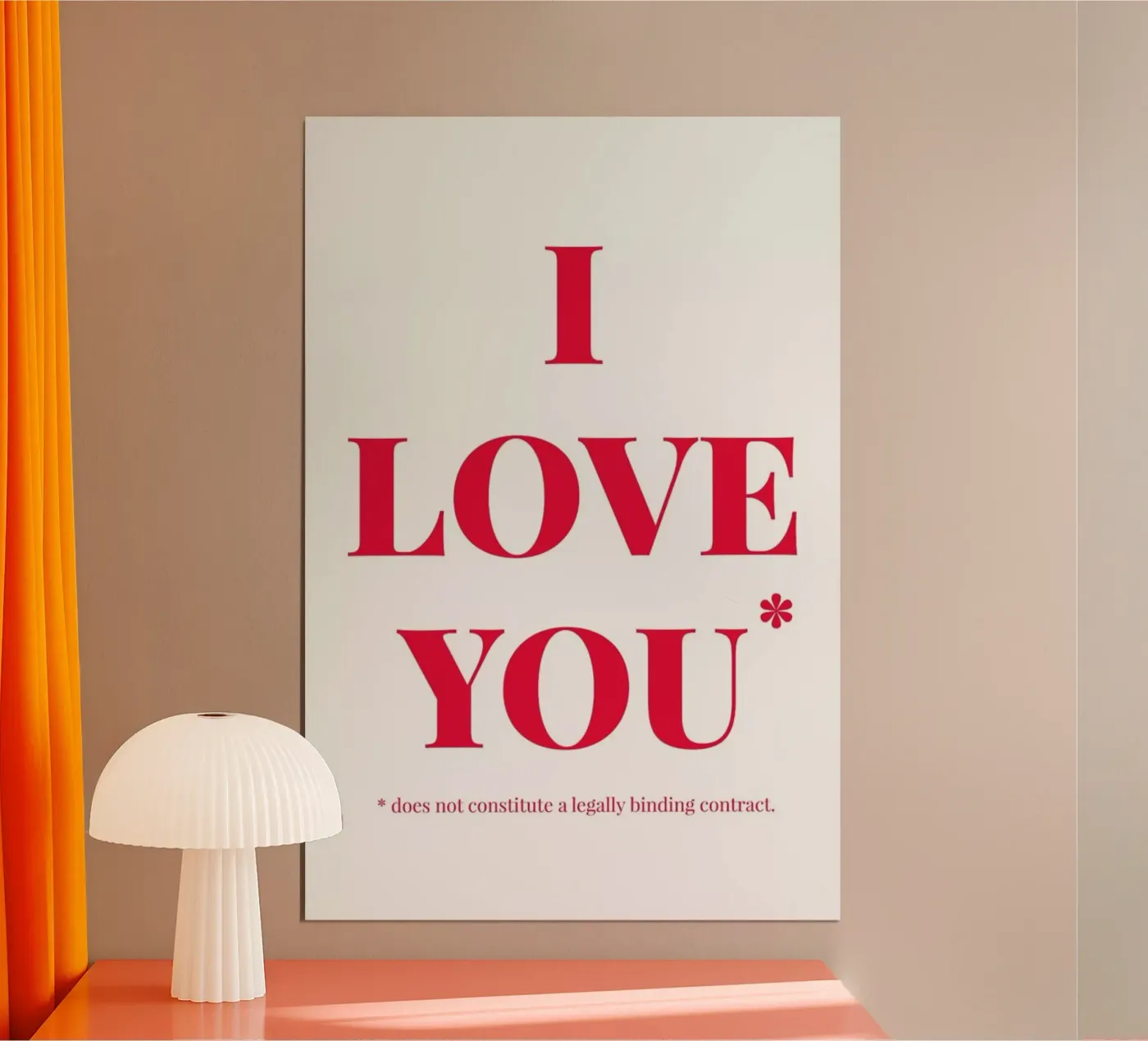 Love You poster da Chris Wharton