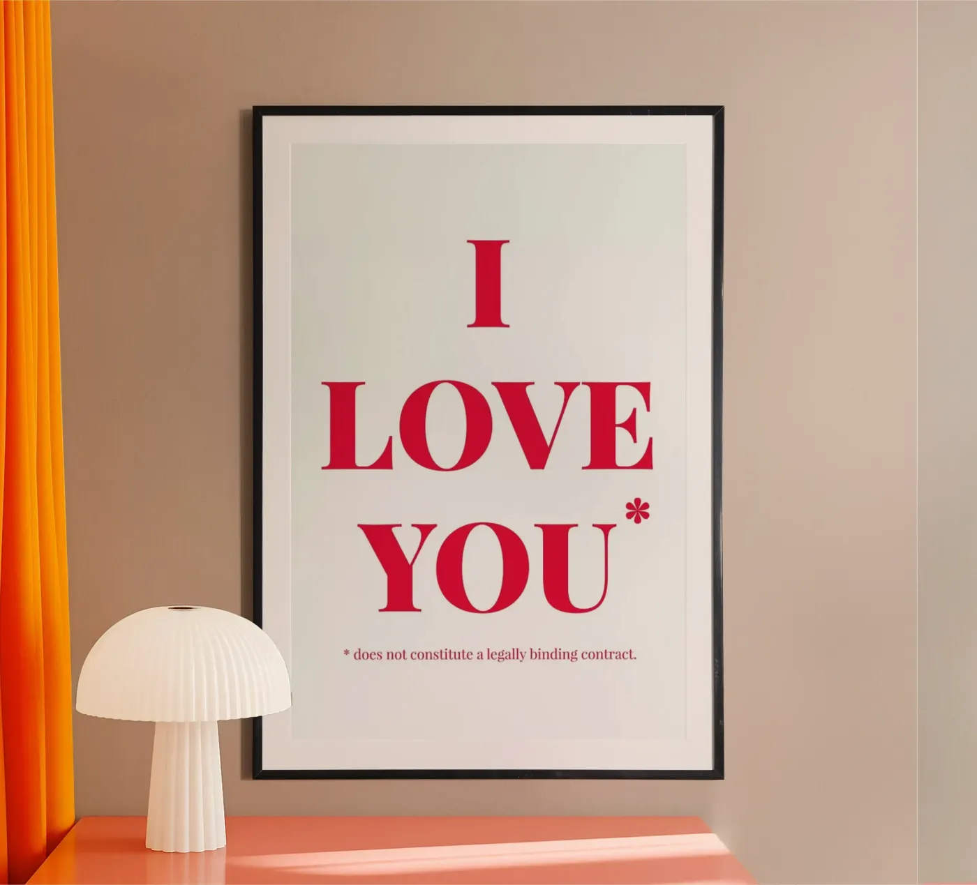 Love You poster da Chris Wharton