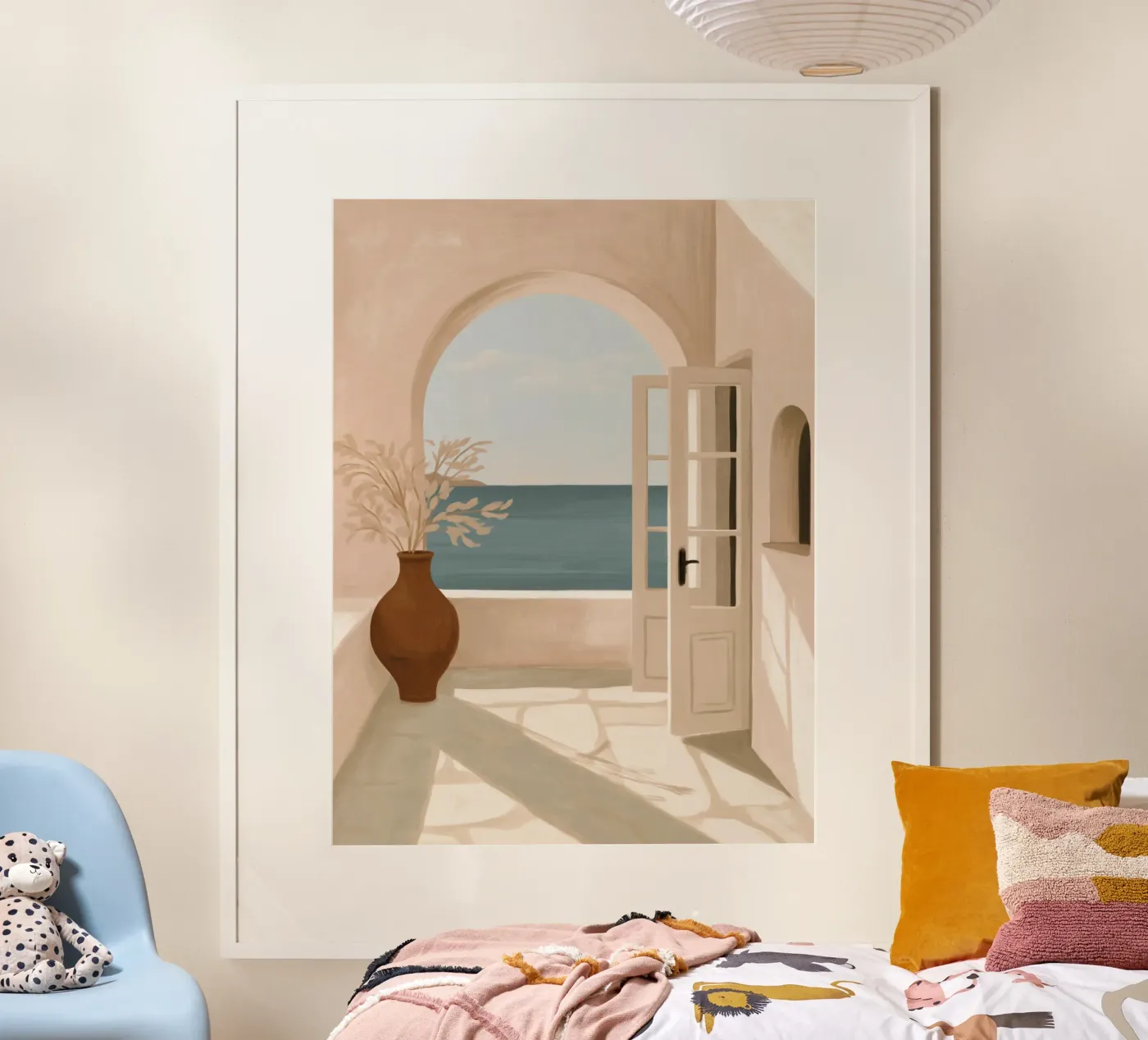 Open Window poster by Pastel Prints