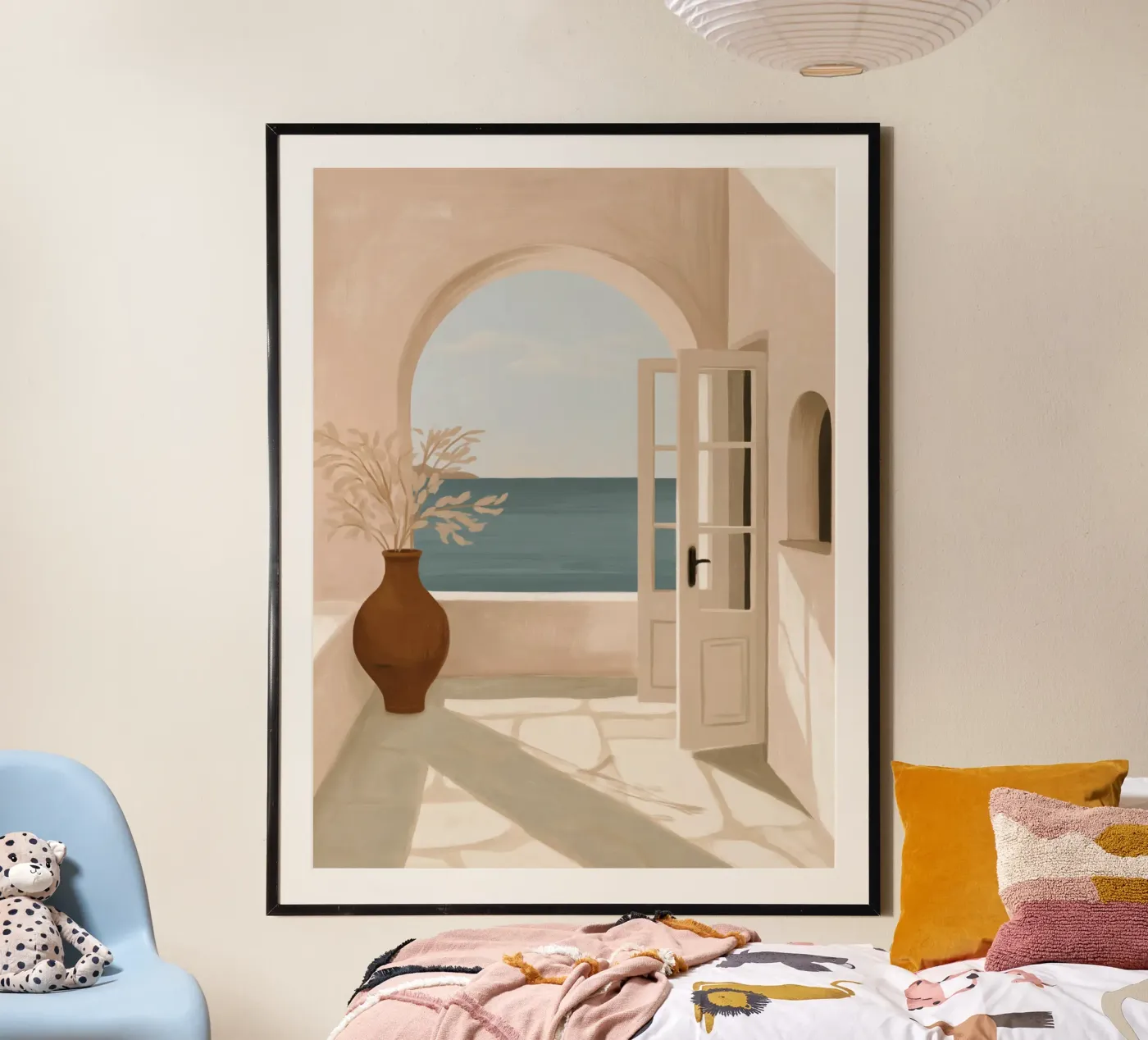 Open Window poster by Pastel Prints