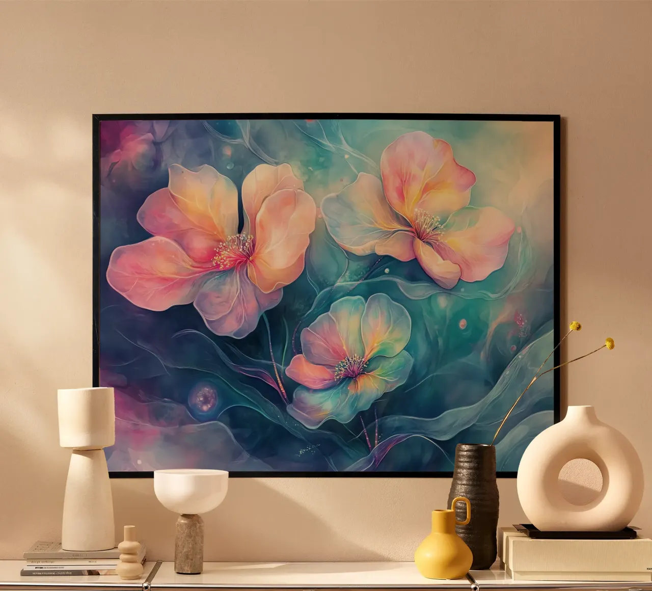 Harmonie Florale : L'anima dei fiori poster da Théïa's Fantasia World