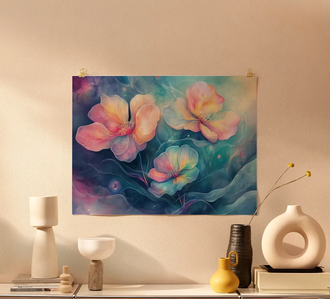 Harmonie Florale : L'anima dei fiori poster da Théïa's Fantasia World