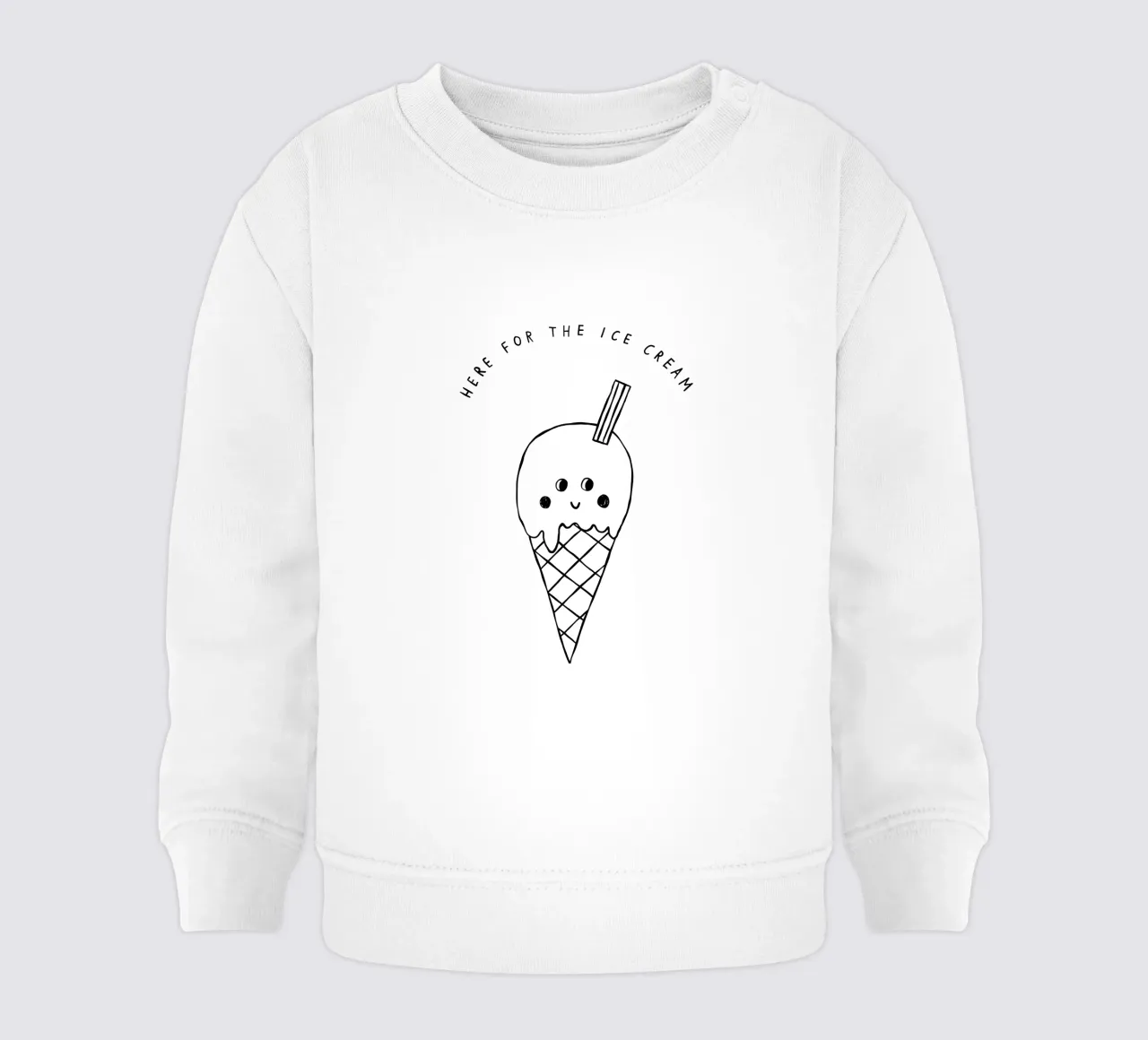 Ice Cream felpa neonato da AleksandraAnna