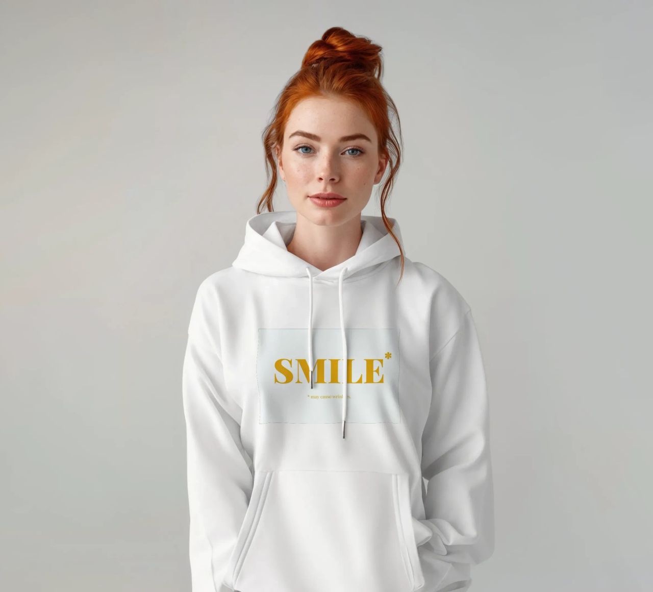 Smile felpa con cappuccio da Chris Wharton