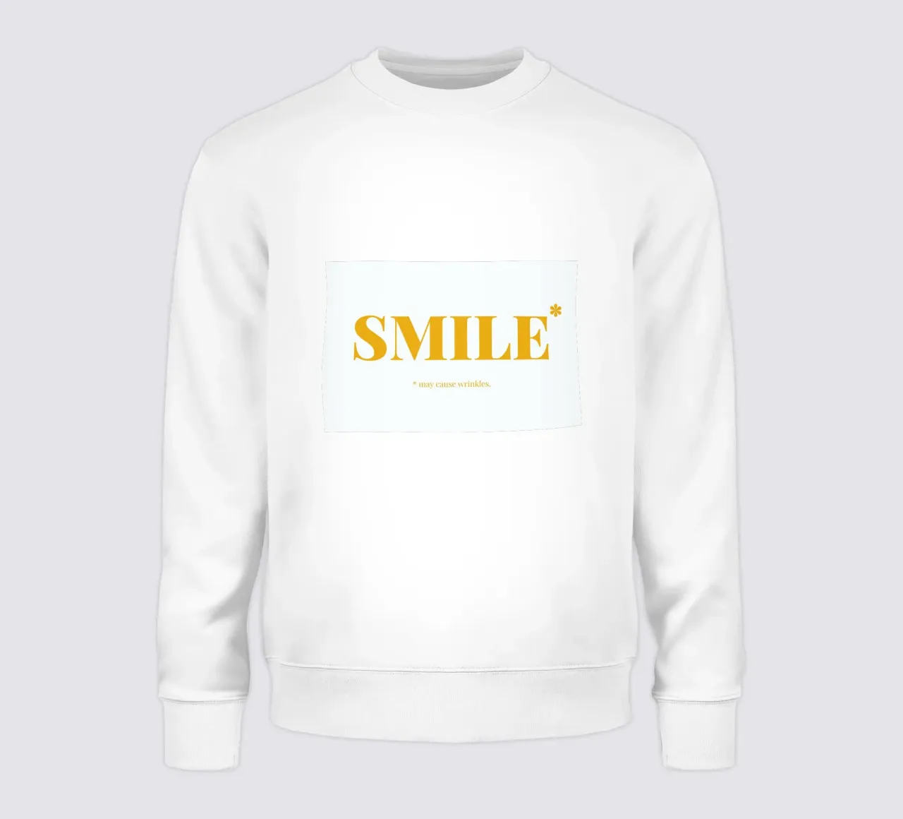 Smile sweatshirt van Chris Wharton