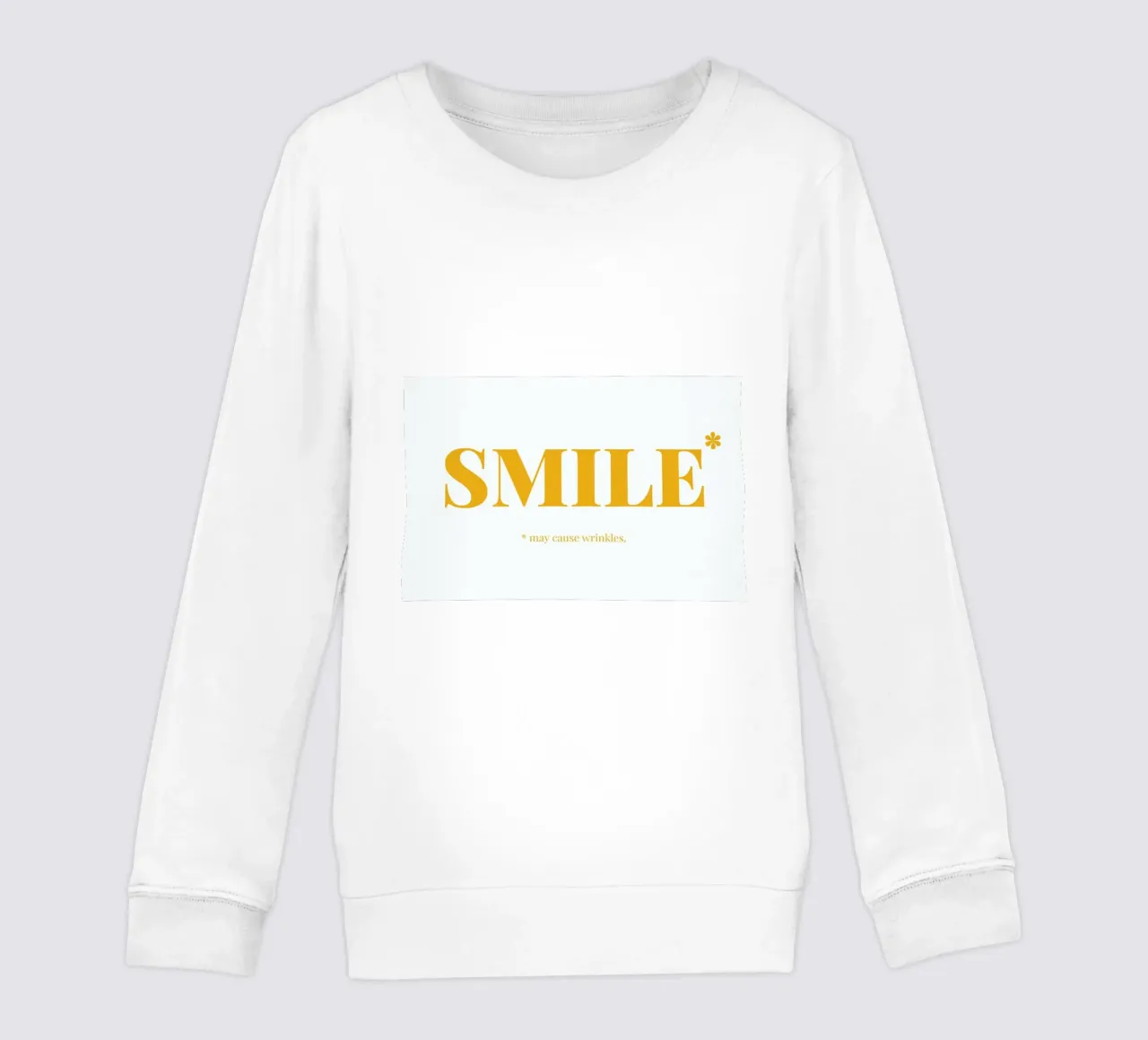 Smile felpa bambino da Chris Wharton