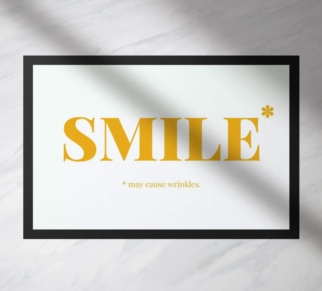 Smile deurmat van Chris Wharton