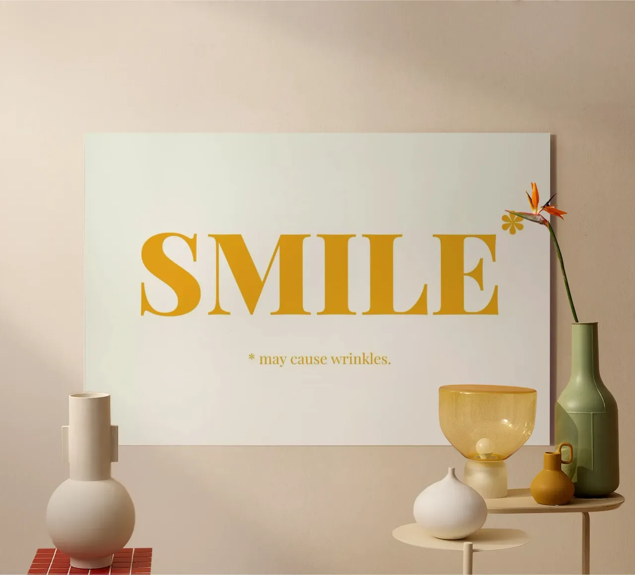 Smile plexiglass da Chris Wharton