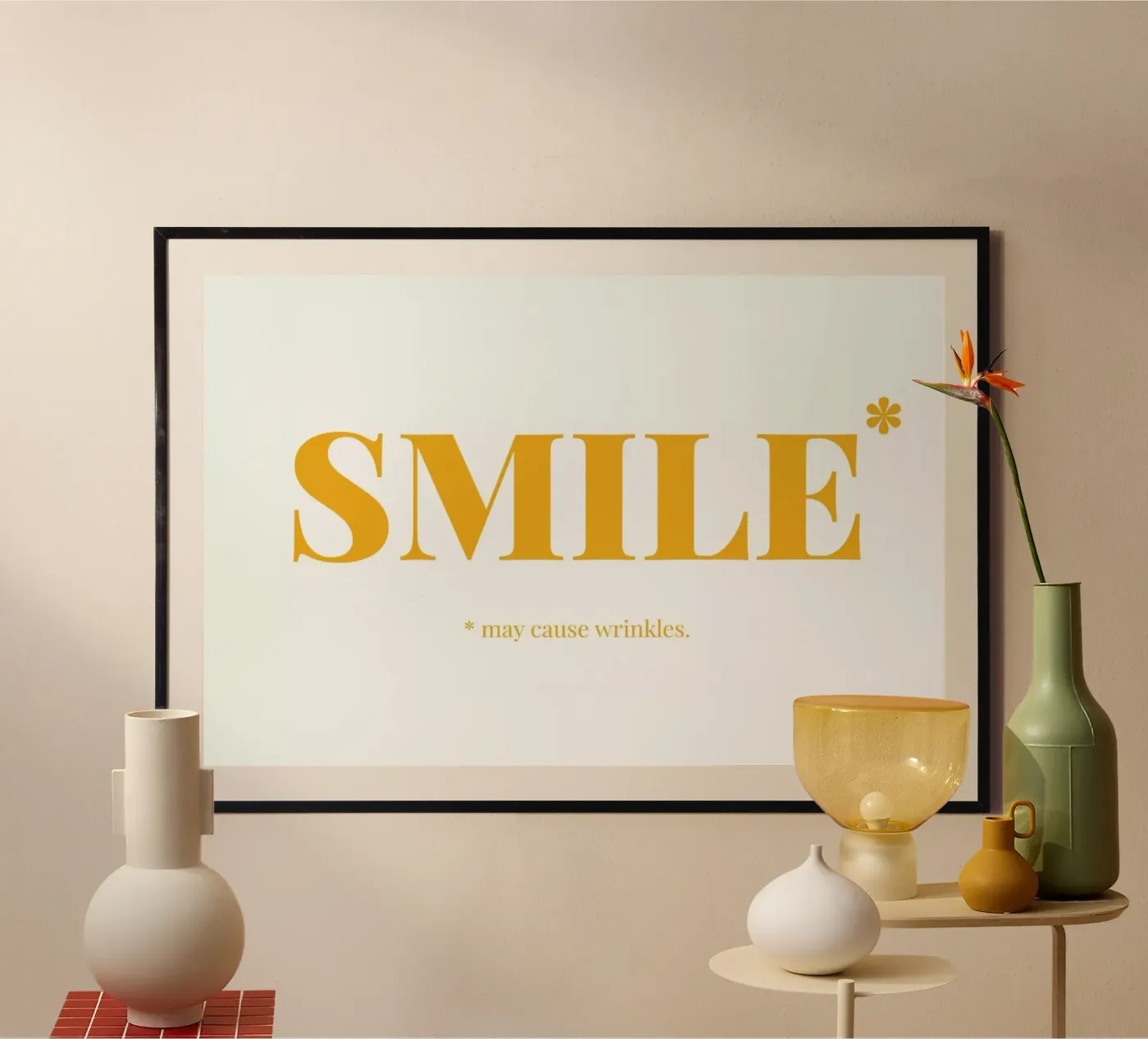 Smile poster by Chris Wharton