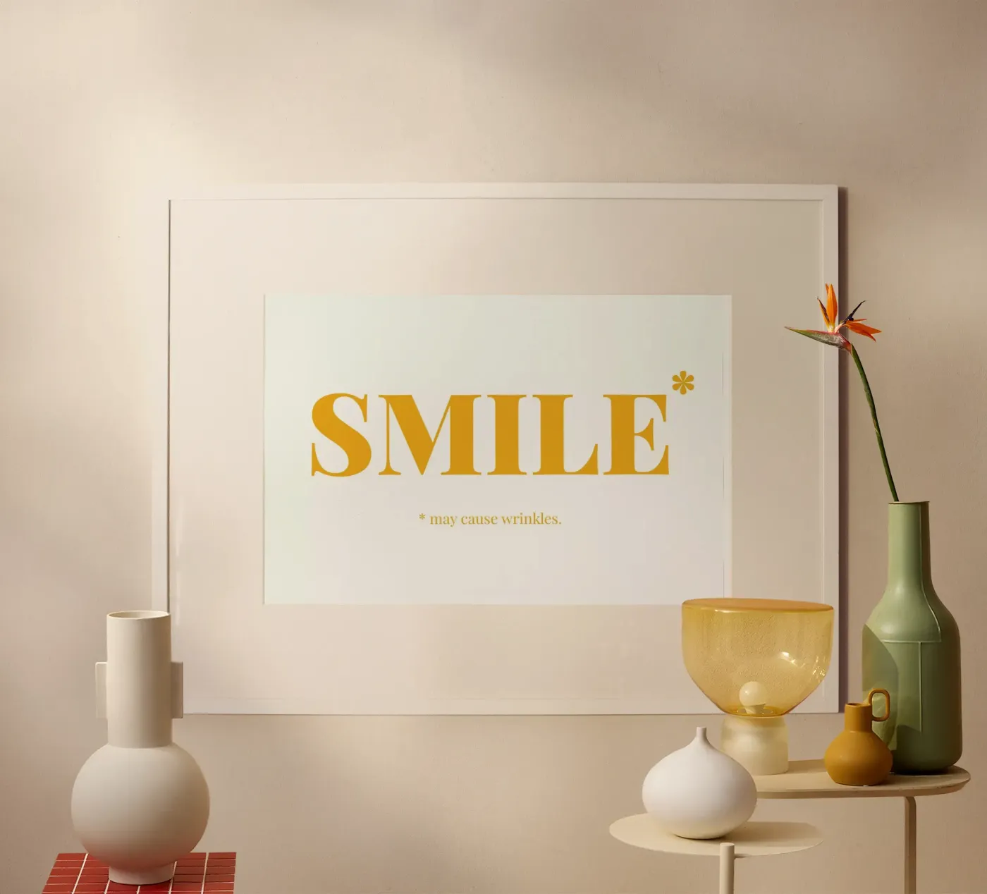Smile poster by Chris Wharton