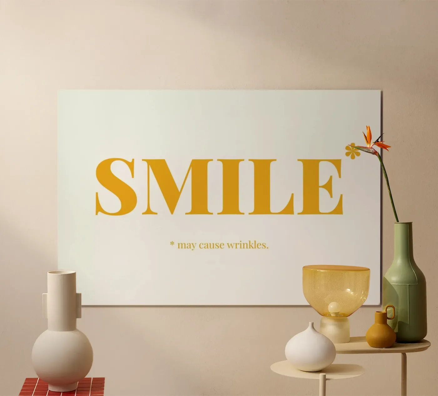 Smile poster by Chris Wharton