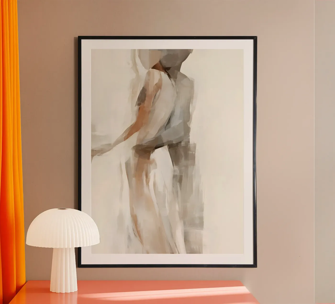Softly Becoming poster by Urban Art Draw