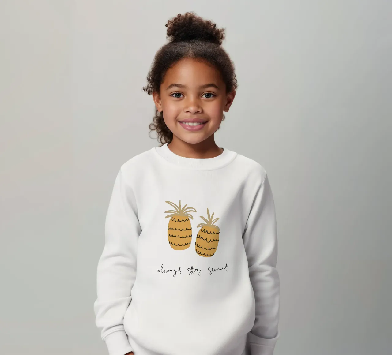 Pineapples felpa bambino da AleksandraAnna