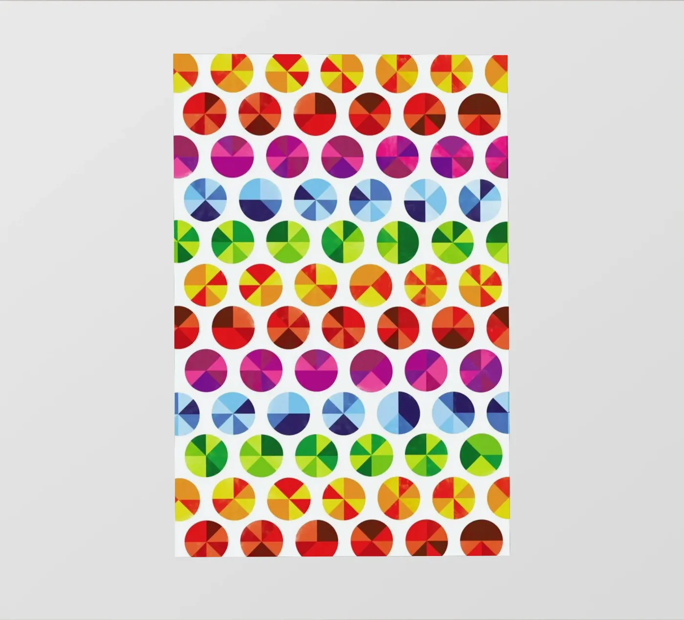 Colourwheels pellicola backlit da Chris Wharton