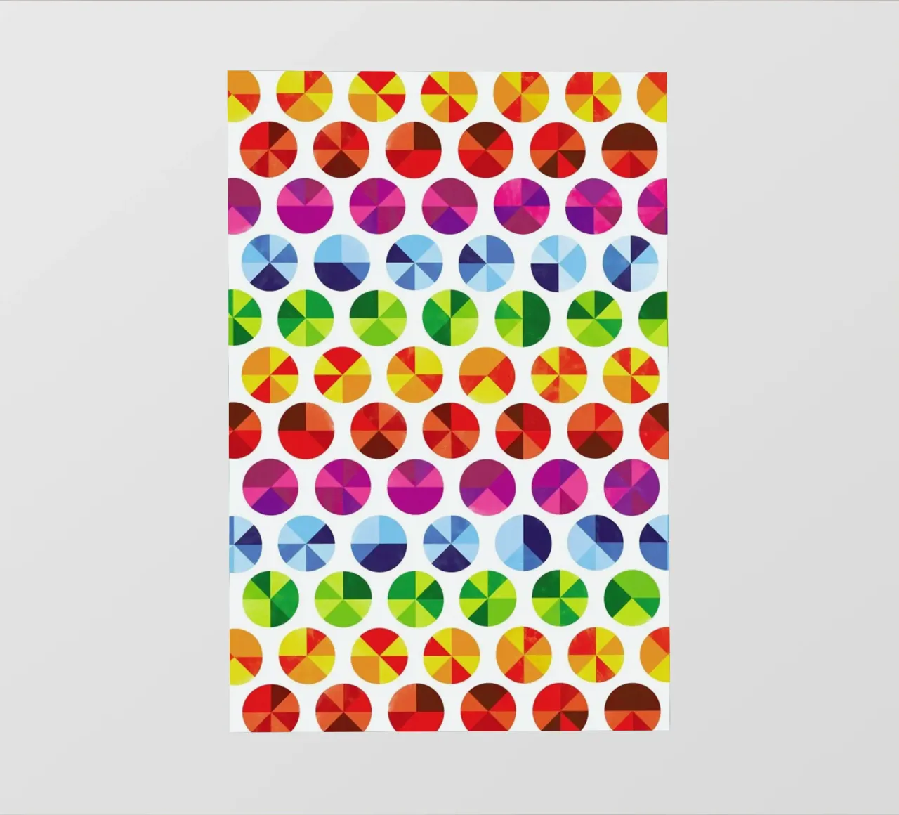 Colourwheels pellicola backlit da Chris Wharton