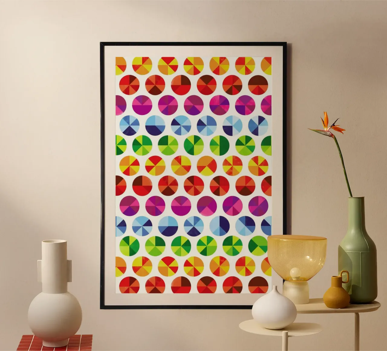 Colourwheels poster da Chris Wharton