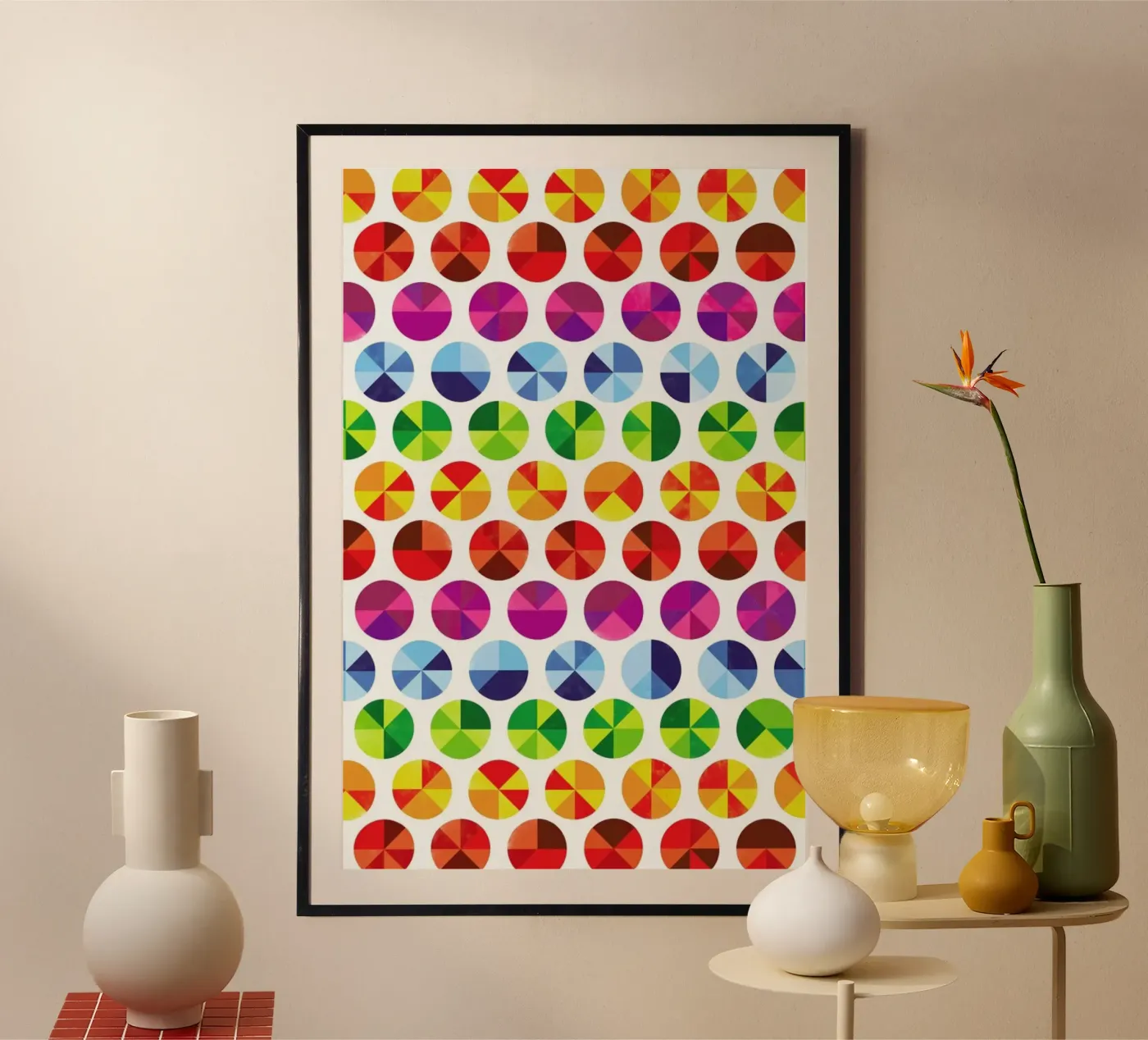 Colourwheels poster de Chris Wharton