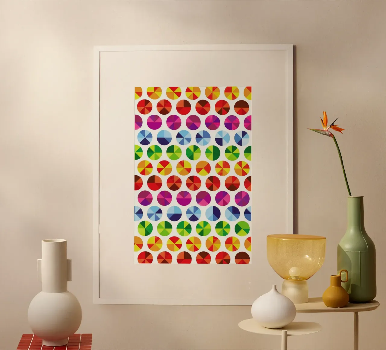 Colourwheels poster da Chris Wharton