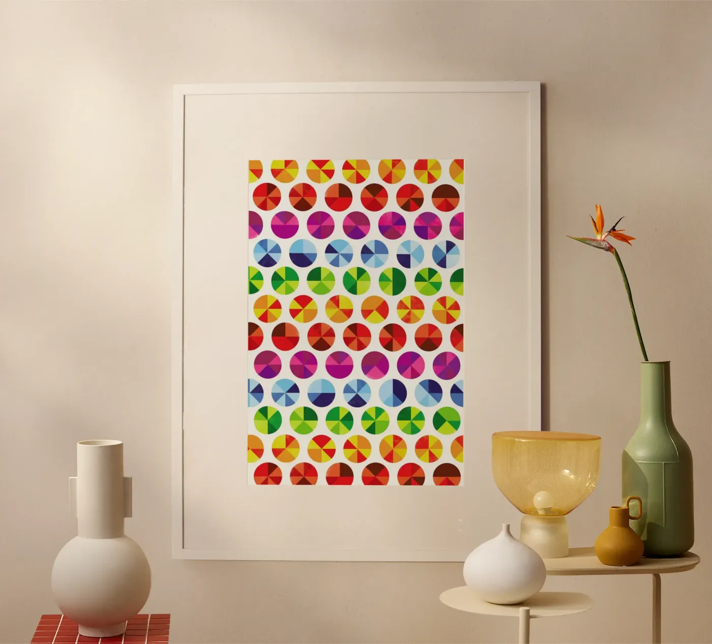 Colourwheels poster de Chris Wharton