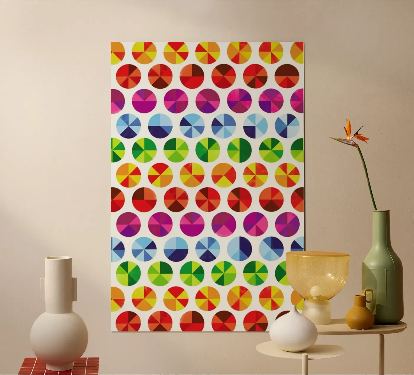 Colourwheels poster de Chris Wharton